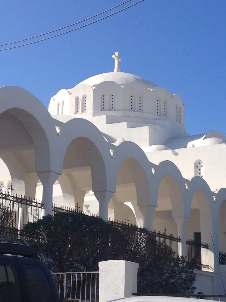The Orthodox Metropolitan Cathedral, Santorini The Orthodox Metropolitan Cathedral, Santorini