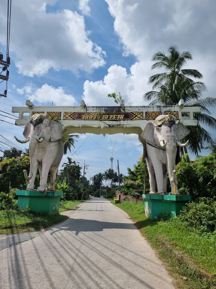 Porta dell'elefante, Koh Samui Porta dell'elefante, Koh Samui
