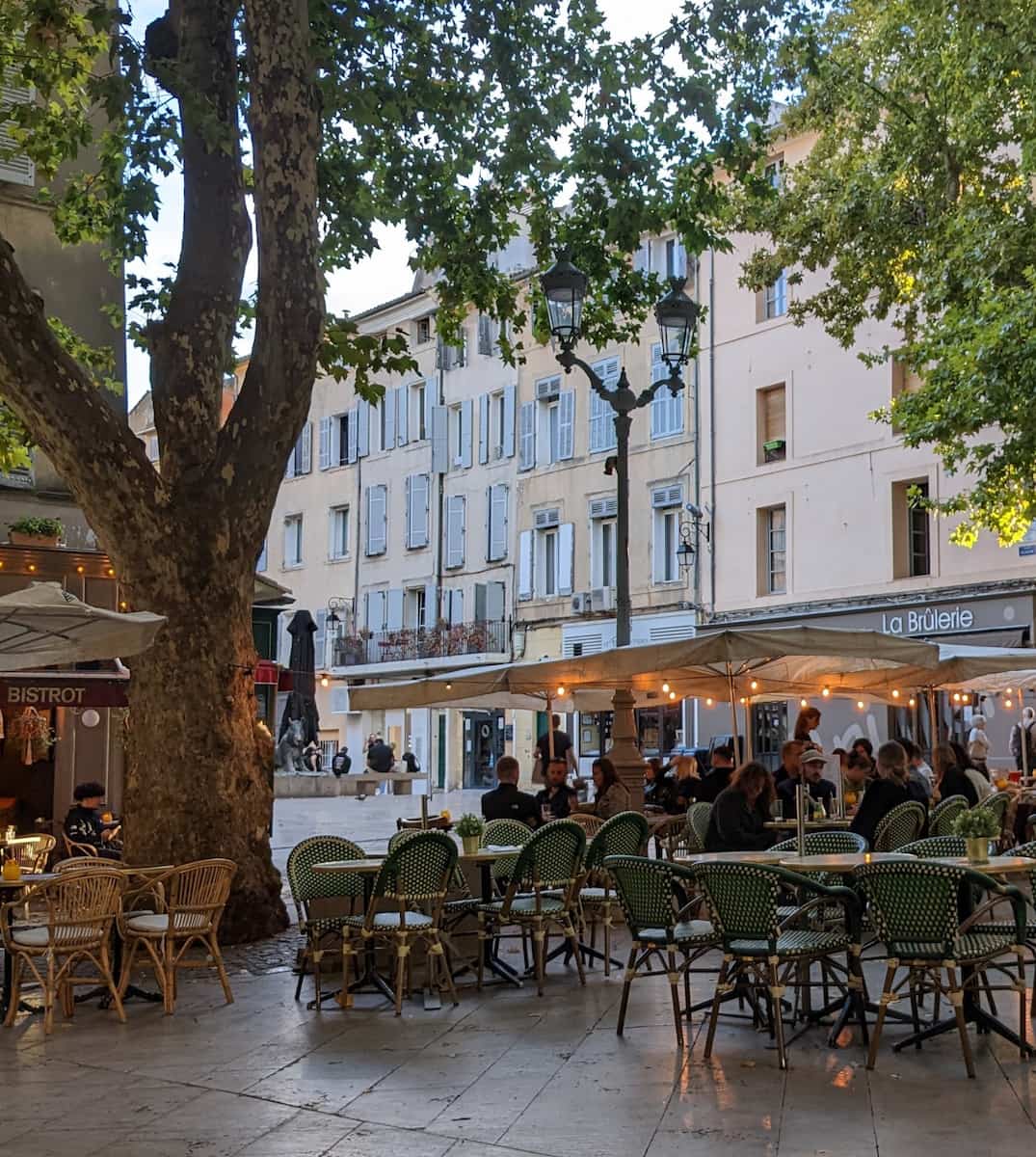 Aix-en-Provence, Place Richelme Aix-en-Provence, Place Richelme