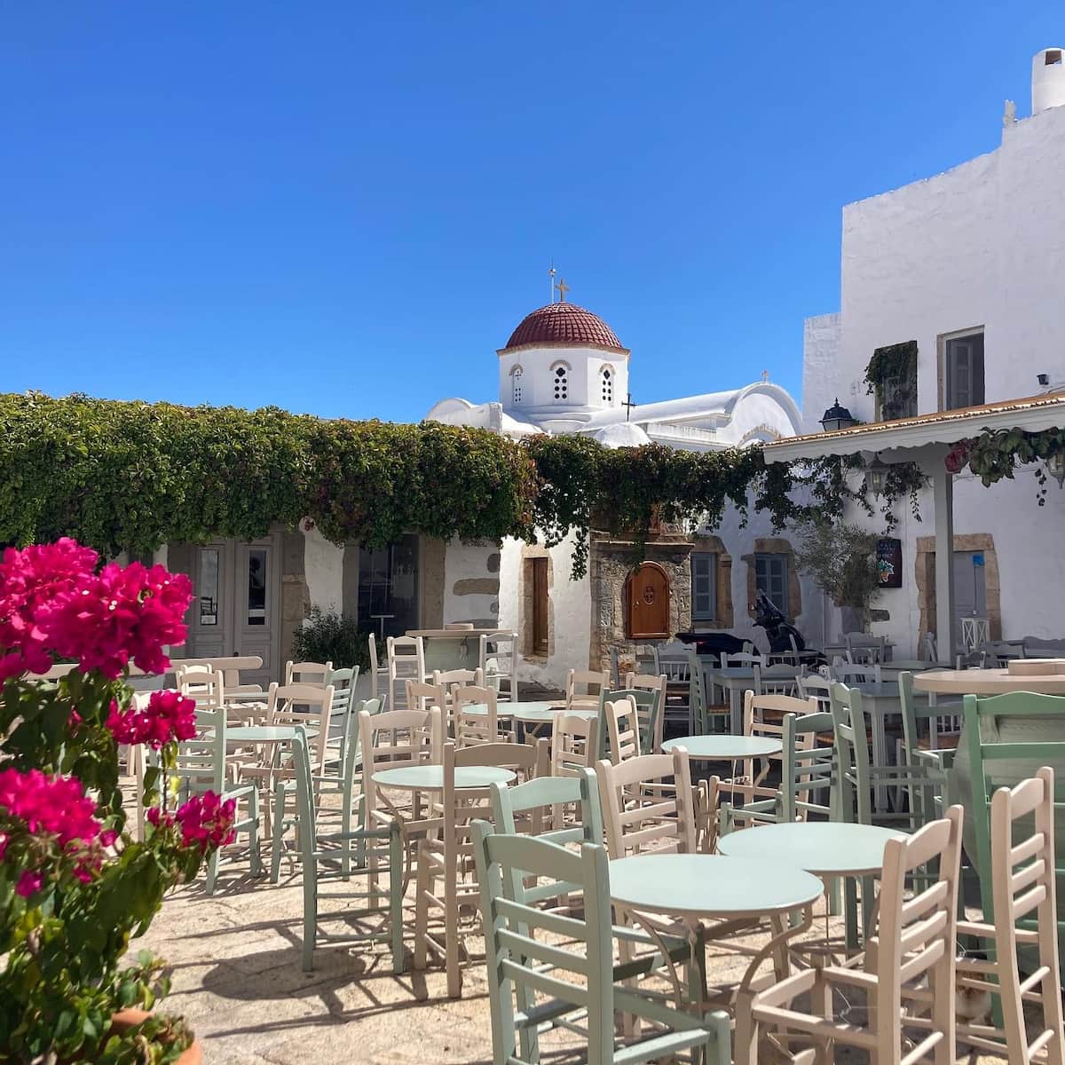 streets of Chora, ios streets of Chora, ios