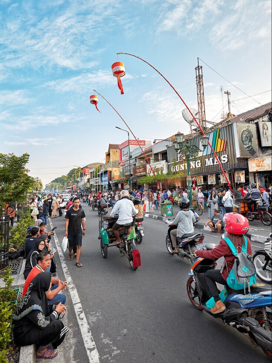 Malioboro Street, Yogyakarta Malioboro Street, Yogyakarta