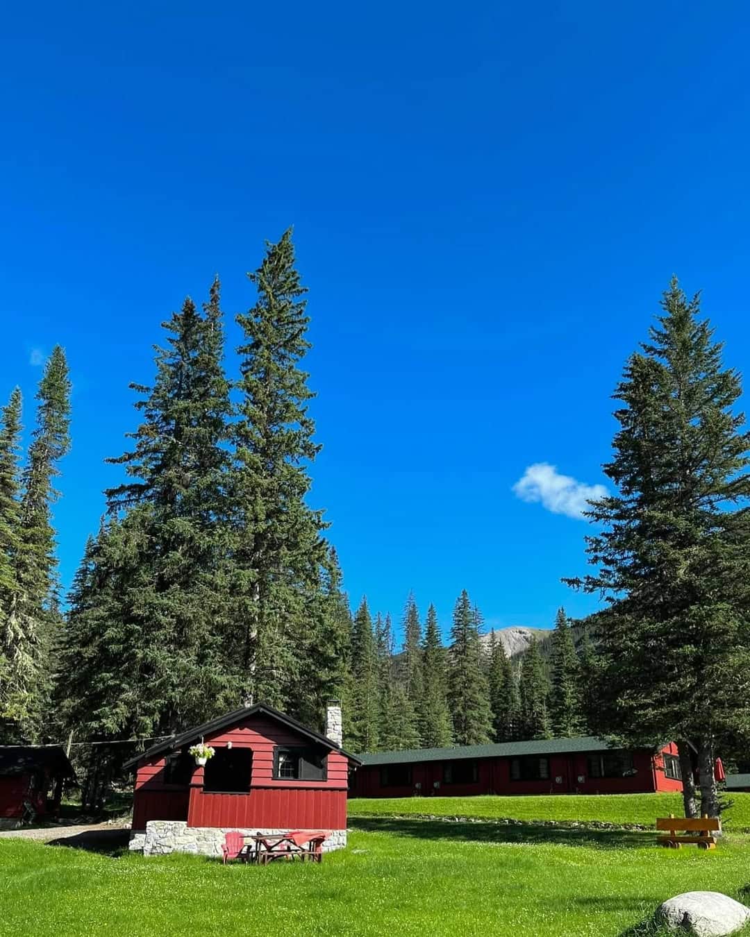 Miette Hot Springs Area Miette Hot Springs Area