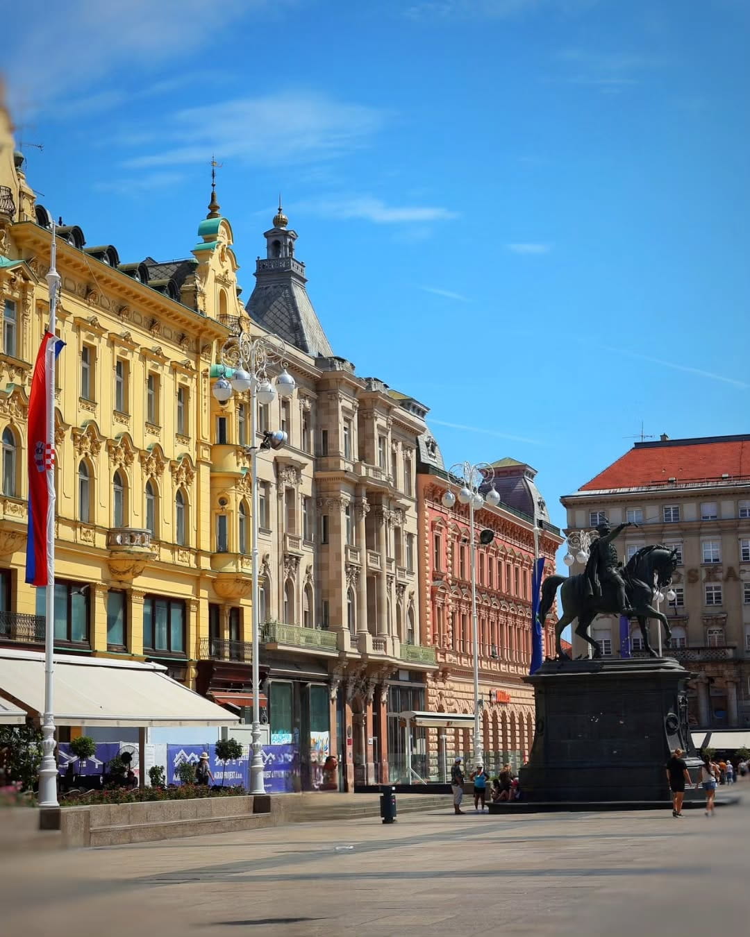 Zagreb Lower Town, Croatia Zagreb Lower Town, Croatia