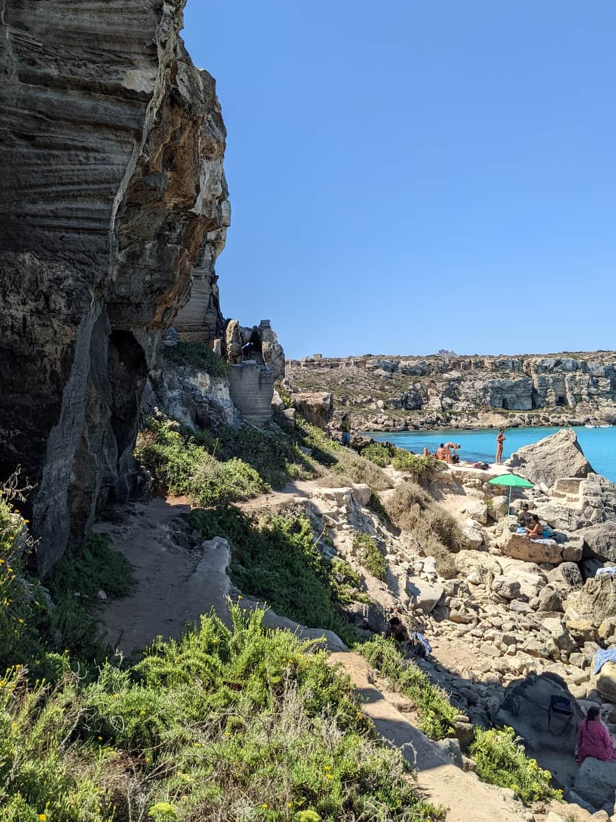 Cala Rossa, Favignana Cala Rossa, Favignana