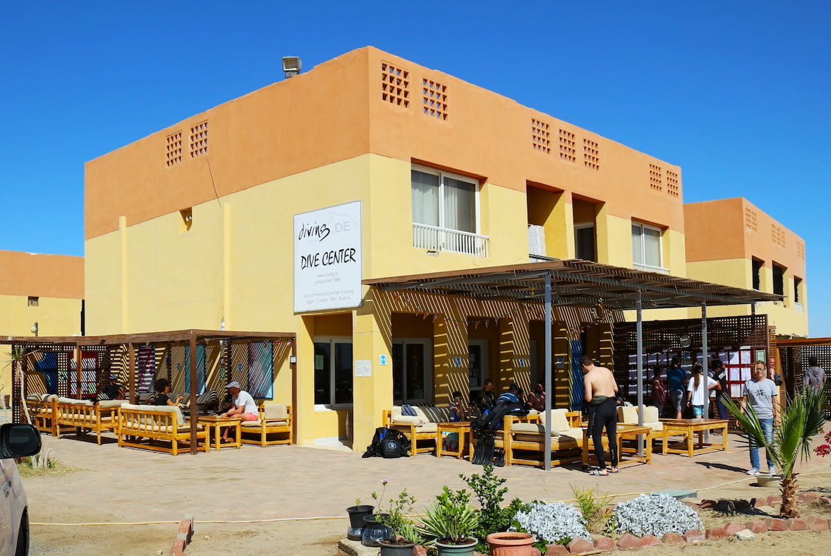 Centro immersioni, Abu Dabab, Egitto Centro immersioni, Abu Dabab, Egitto