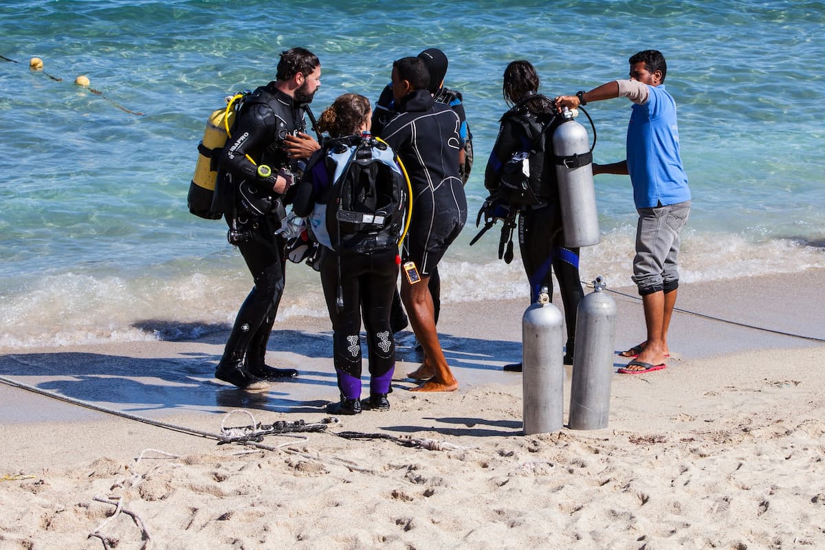 Centro immersioni, Abu Dabab, Egitto Centro immersioni, Abu Dabab, Egitto