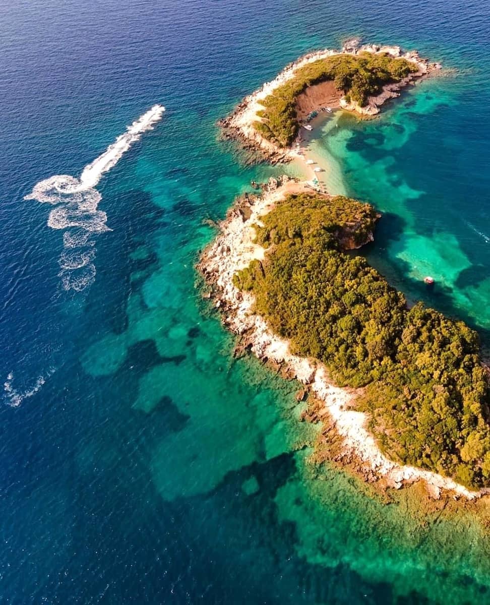 East Ksamil Island, Albania East Ksamil Island, Albania