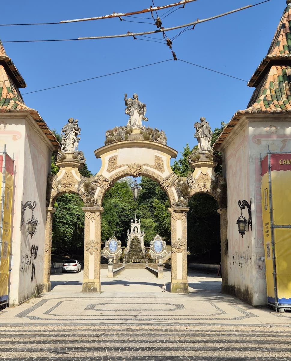 Jardim da Sereia park, Portugal Jardim da Sereia park, Portugal