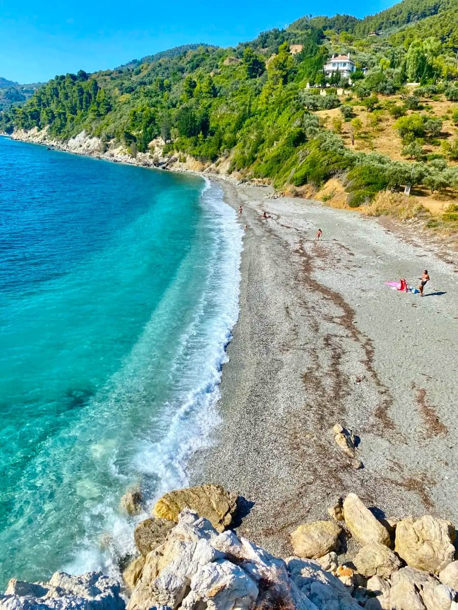 Kastani Beach, Skopelos Kastani Beach, Skopelos