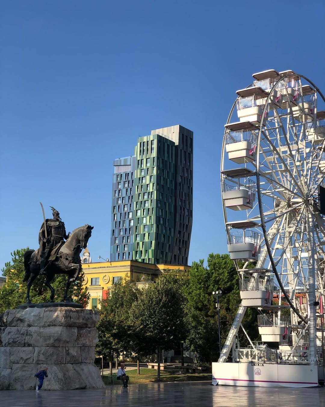 Near Skanderbeg Square, Tirana Near Skanderbeg Square, Tirana