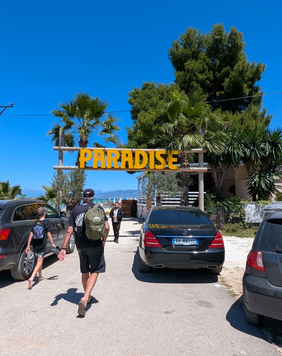 Paradise Beach, Albania Paradise Beach, Albania