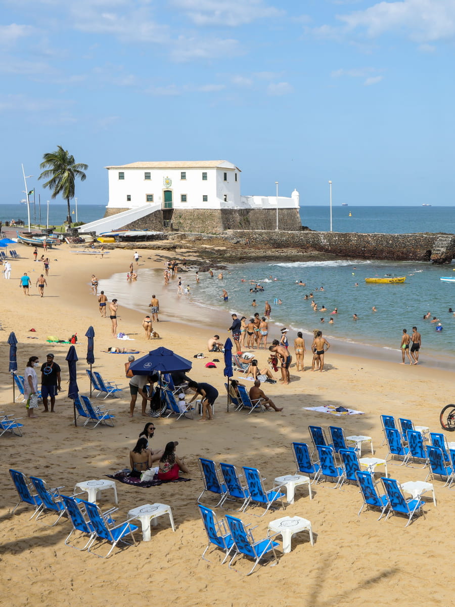 Praia do Porto da Barra, Salvador de Bahia Praia do Porto da Barra, Salvador de Bahia