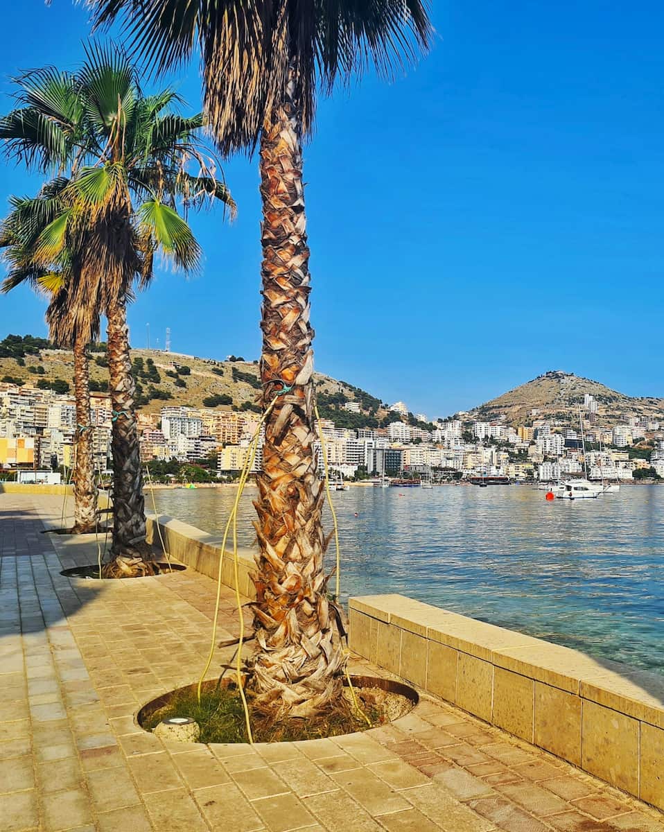 Saranda Beach, Albania Saranda Beach, Albania