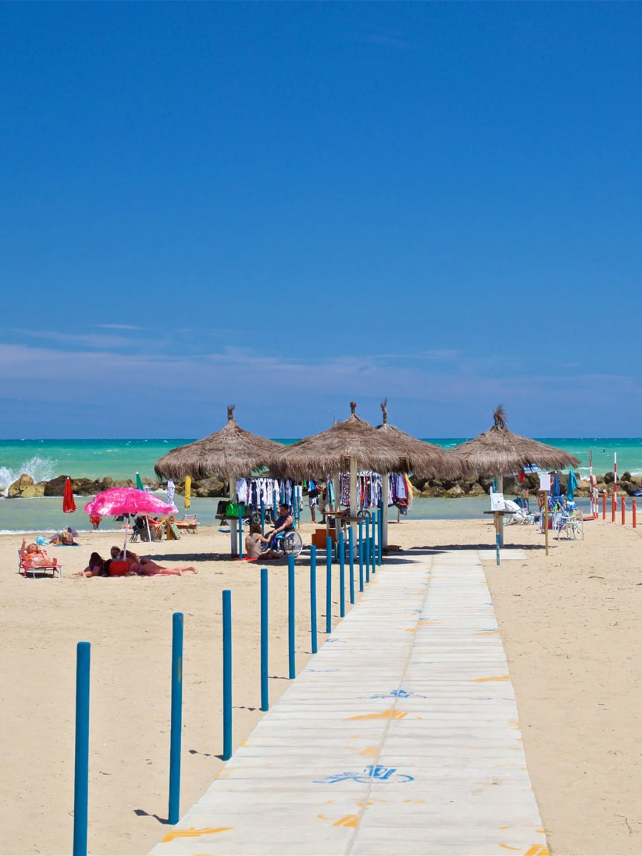 Spiaggia di Pescara, Abruzzo Spiaggia di Pescara, Abruzzo